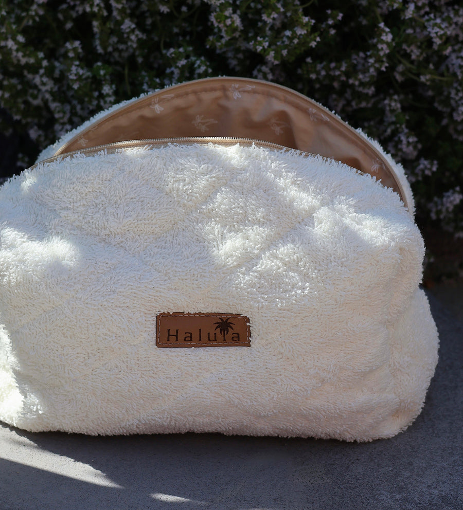 Toilettasje L White