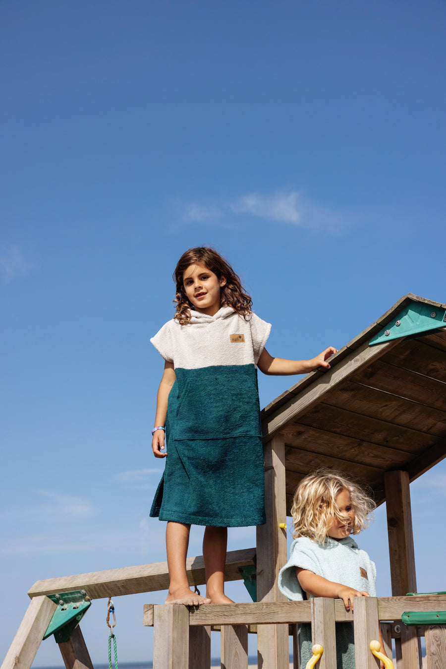Poncho Ocean Kids